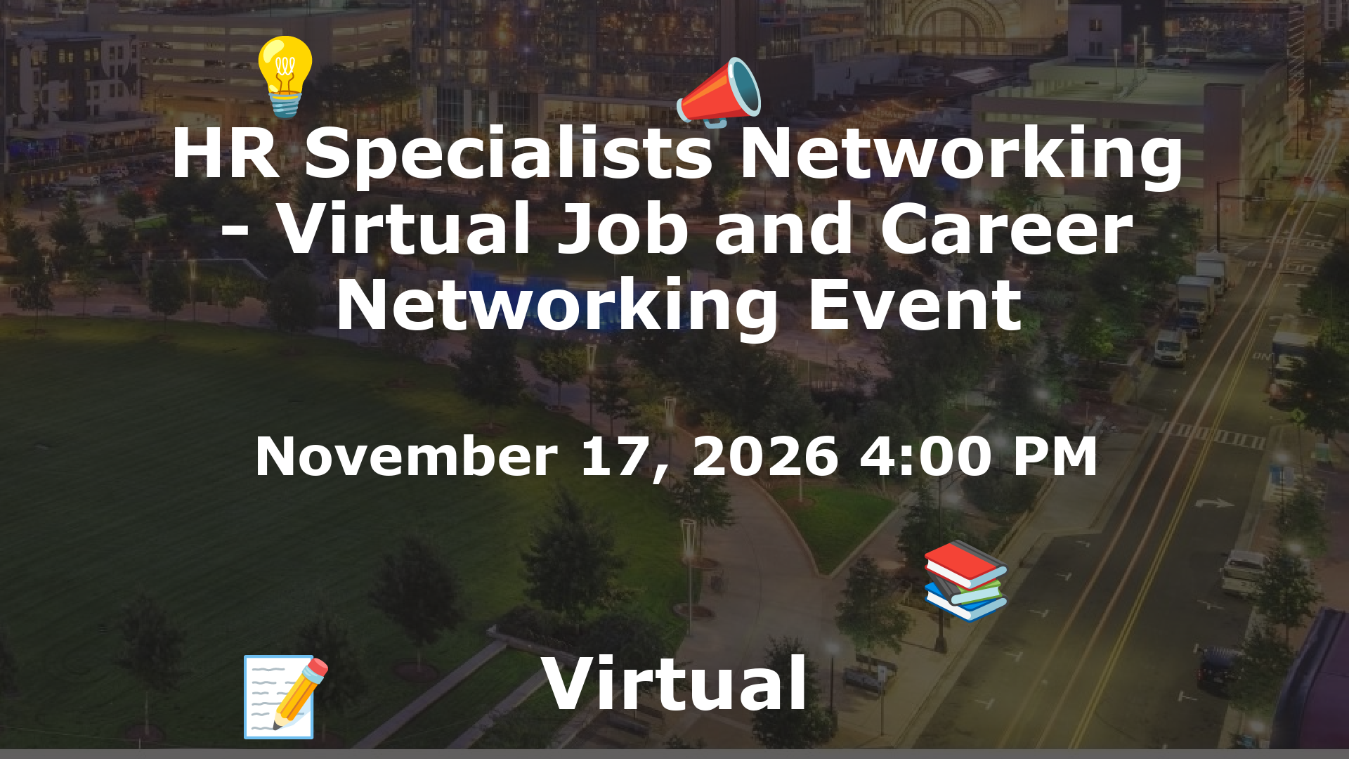 HR Specialists Networking - Virtual Job and Career Networking Event event image